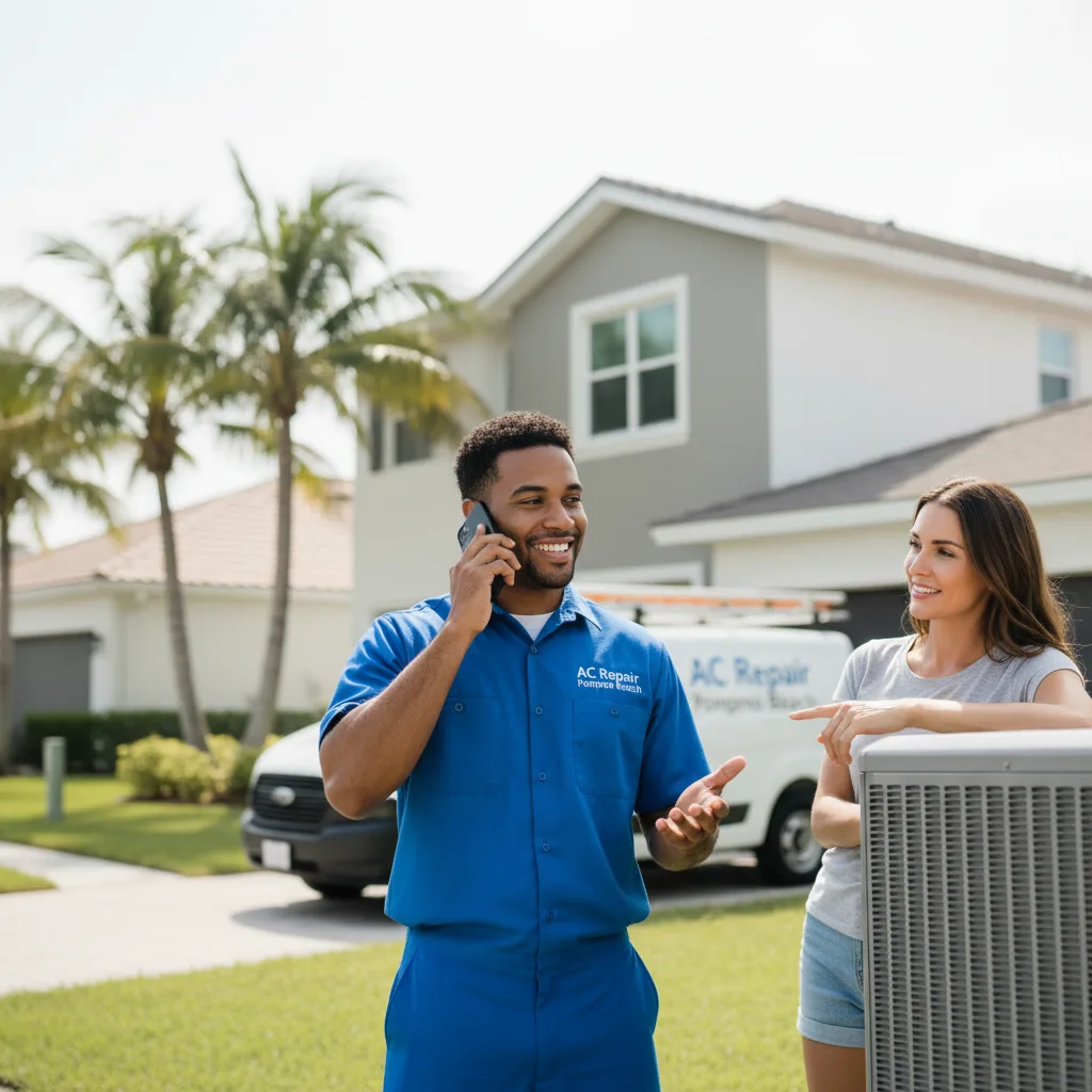 AC Repair Pompano Beach customer support in Beaverton